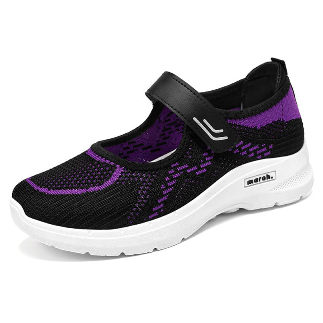 ZAPATILLA ORTOPÉDICA CON VELCRO PARA MUJERES | MARCH PLUS®