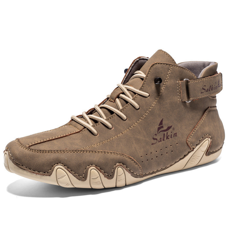 BOTA MASCULINA DE GAMUZA | ORTHOSALKIN®