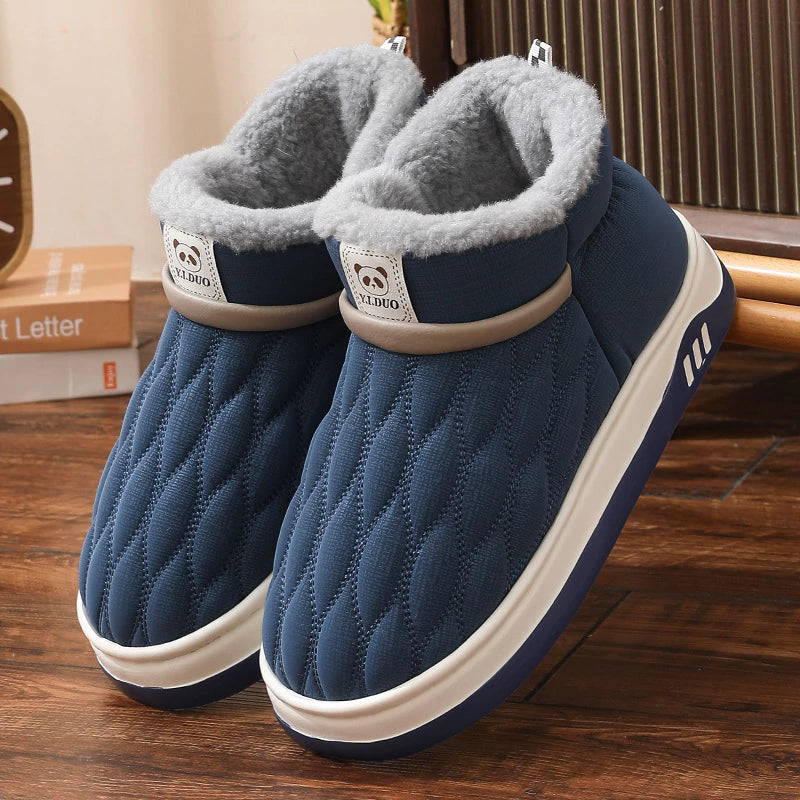 PANTUFLA TIPO BOTÍN FORRADA | ORTHO-PANDA®