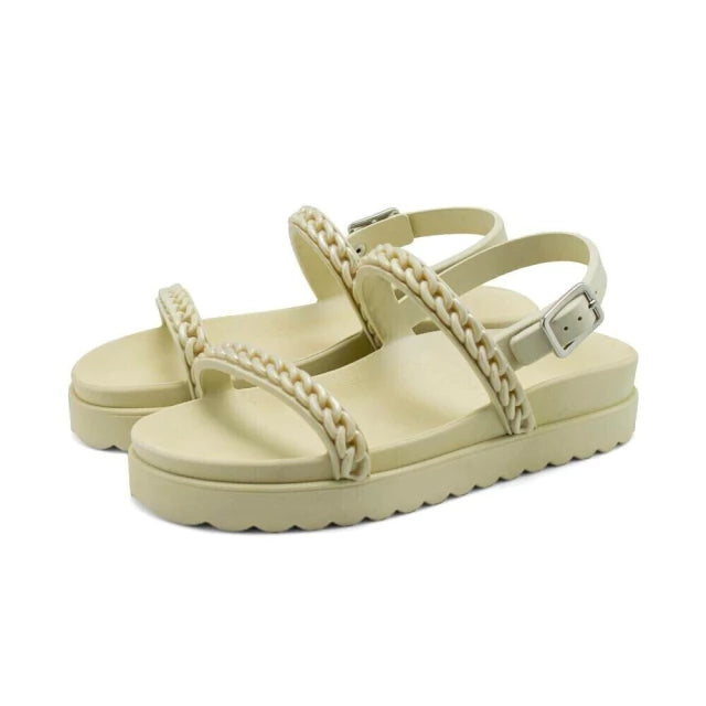 SANDALIA FEMENINA PAPETE FLATFORM | CONFORT ULTRA®