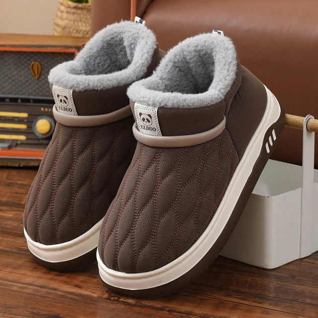 PANTUFLA TIPO BOTÍN FORRADA | ORTHO-PANDA®