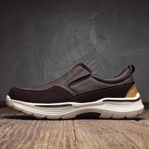 ZAPATILLA MASCULINA ORTOPÉDICA DE CUERO | CLASSIC®