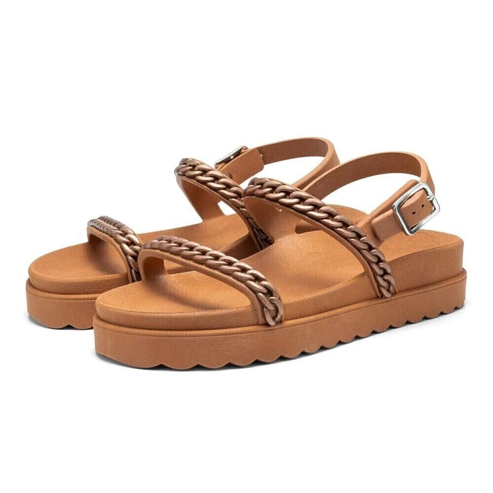 SANDALIA FEMENINA PAPETE FLATFORM | CONFORT ULTRA®