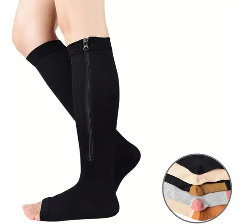 CALCETINES DE COMPRESIÓN ORTOPÉDICA CON CIERRE | ORTHOBELLA