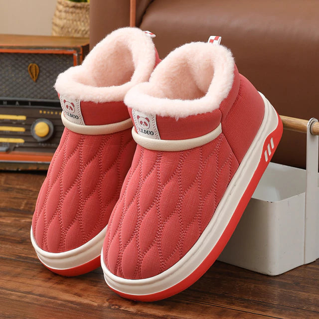 PANTUFLA TIPO BOTÍN FORRADA | ORTHO-PANDA®