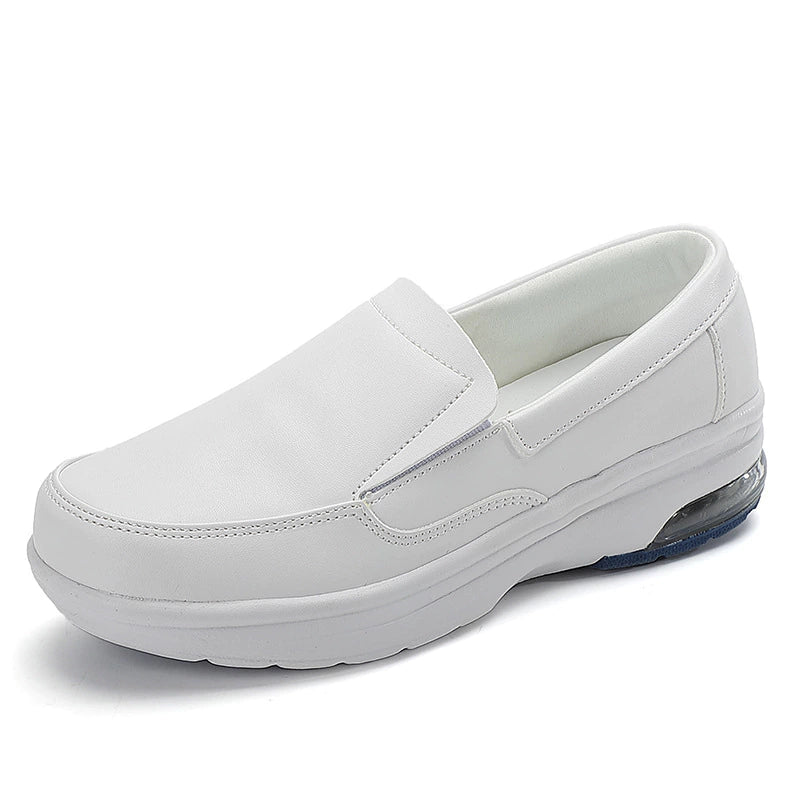ZAPATO ORTOPÉDICO DE CUERO PARA ENFERMERA | ORTHOBELLA®