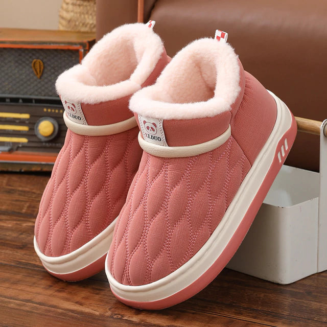 PANTUFLA TIPO BOTÍN FORRADA | ORTHO-PANDA®