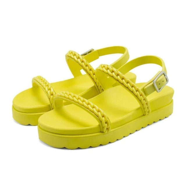SANDALIA FEMENINA PAPETE FLATFORM | CONFORT ULTRA®