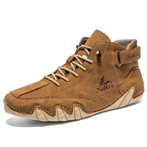 BOTA MASCULINA DE GAMUZA | ORTHOSALKIN®