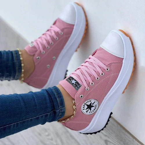TENIS FEMENINO CON SUELA DENTADA | ESTILO CLÁSICO® 2.0