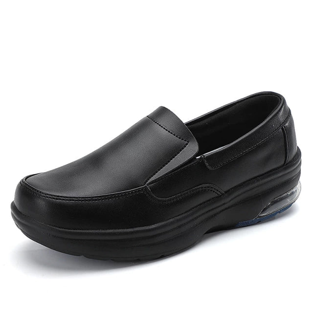 ZAPATO ORTOPÉDICO DE CUERO PARA ENFERMERA | ORTHOBELLA®