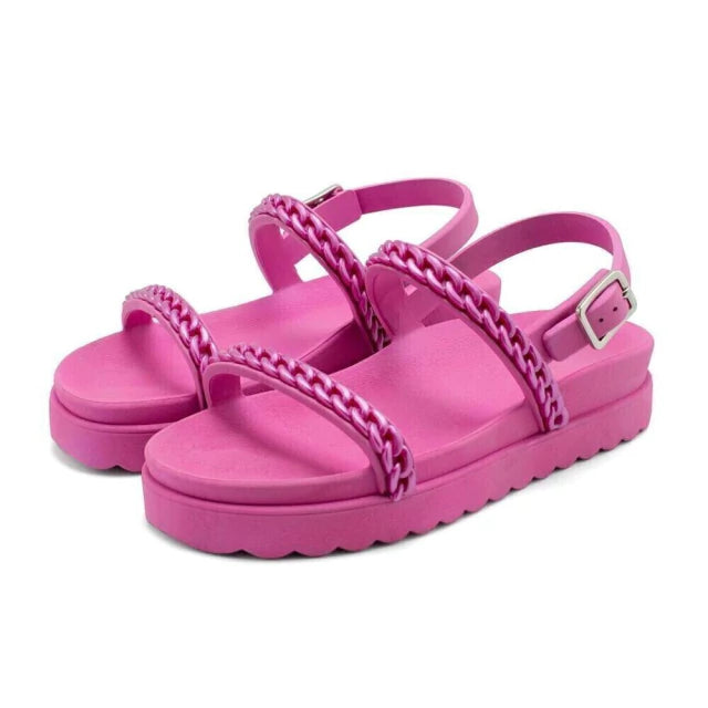 SANDALIA FEMENINA PAPETE FLATFORM | CONFORT ULTRA®