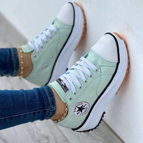 TENIS FEMENINO CON SUELA DENTADA | ESTILO CLÁSICO® 2.0