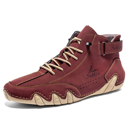 BOTA MASCULINA DE GAMUZA | ORTHOSALKIN®