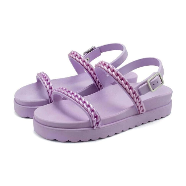 SANDALIA FEMENINA PAPETE FLATFORM | CONFORT ULTRA®