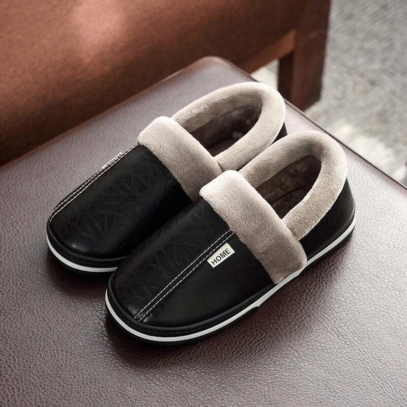 PANTUFLA ANATÓMICA CERRADA UNISEX | CUERO®