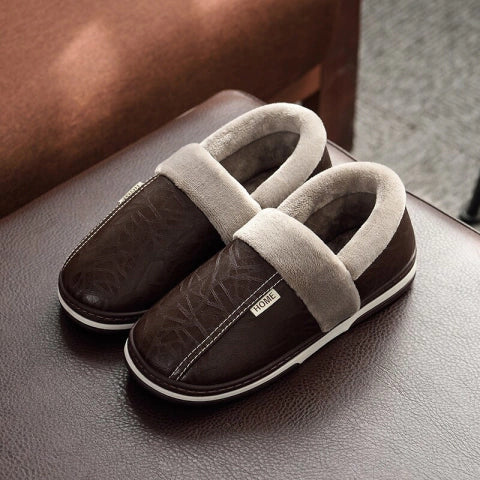 PANTUFLA ANATÓMICA CERRADA UNISEX | CUERO®
