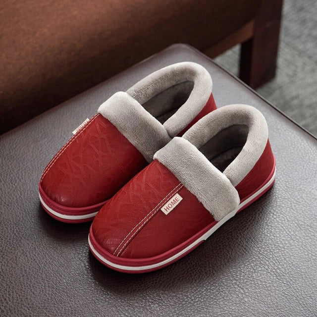 PANTUFLA ANATÓMICA CERRADA UNISEX | CUERO®