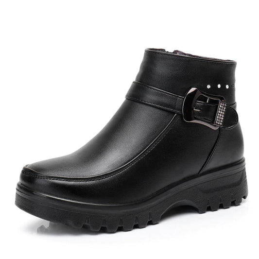 BOTA DE CUERO FORRADA | ORTHOBELLA WINTER®