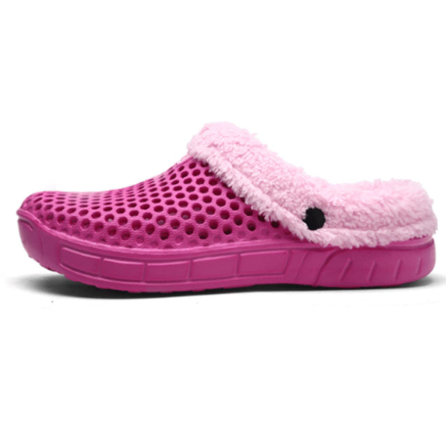 PANTUFLA DE INVIERNO MODELO CROCS