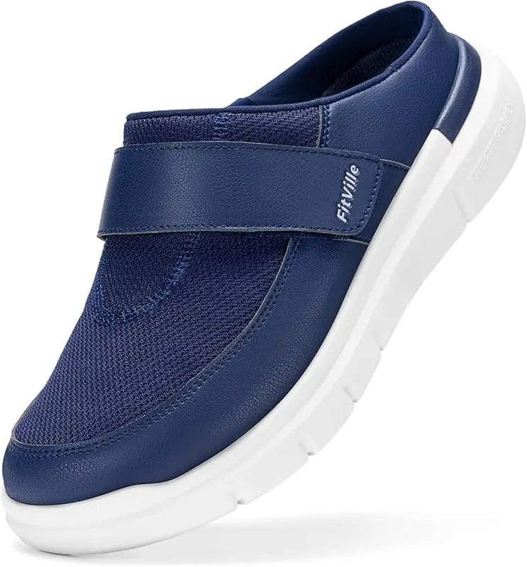 ZAPATILLA ABIERTA PARA PIES HINCHADOS Y DIABÉTICOS | FITVILLE SOFT®