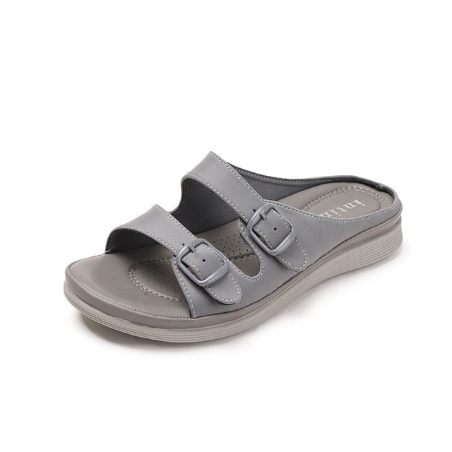SANDALIA DE CUERO PARA MUJERES | COMFORTSTEP®