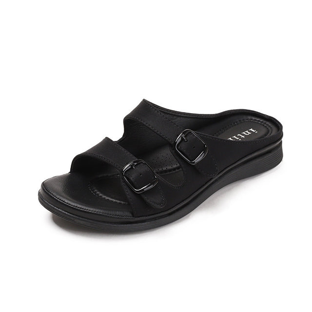 SANDALIA DE CUERO PARA MUJERES | COMFORTSTEP®