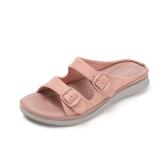 SANDALIA DE CUERO PARA MUJERES | COMFORTSTEP®