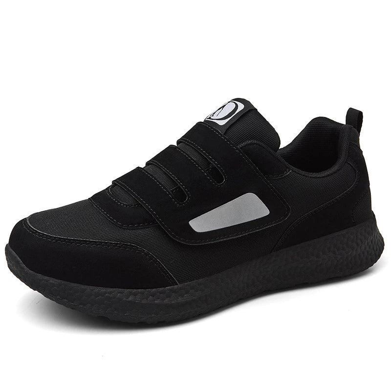 Zapatillas ortopédicas para pies hinchados en color negro